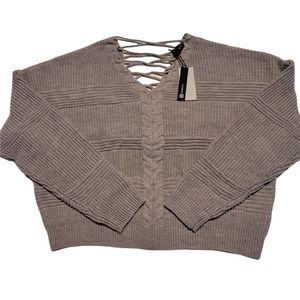Numero Gray Knit Sweater